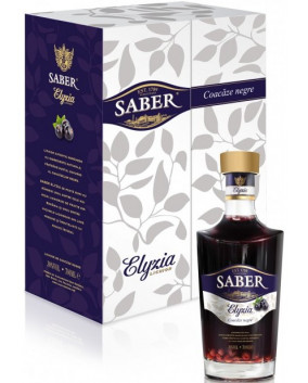 Saber Elyzia Premium Coacaze Negre | Alexandrion Grup Romania | 70 cl, 30%